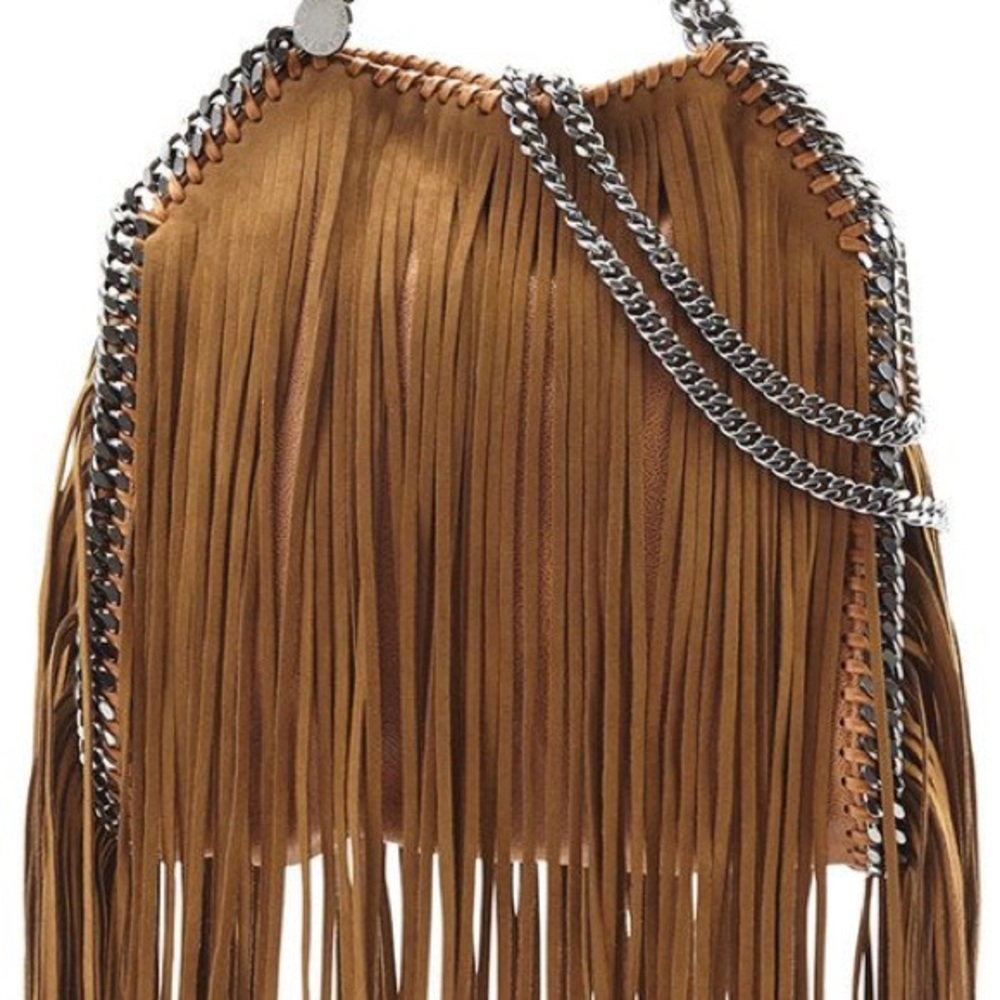 Falabella Fringe Tiny Tote Bag